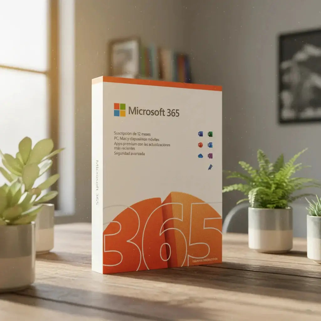 Microsoft Office 365 - 5 PC - Word, Excel, PowerPoint y más. (Cuenta)